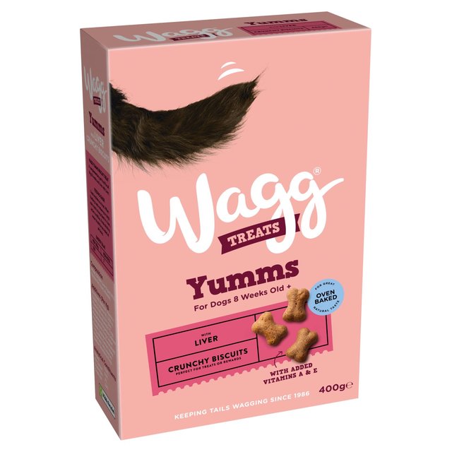 Wagg'mmms Dog Treat Biscuits with Liver 400g GOODS M&S
