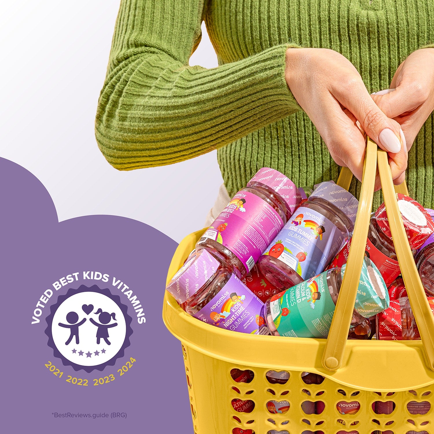 Novomins Kids Magnesium Strawberry Flavoured 30 Gummies - 998894