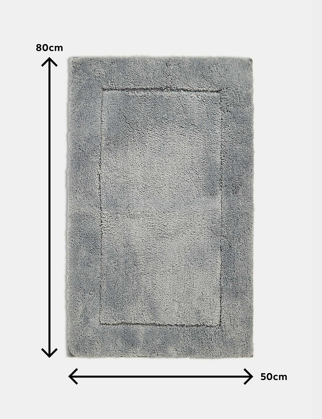 Super Soft Quick Dry Bath Mat Bathroom M&S