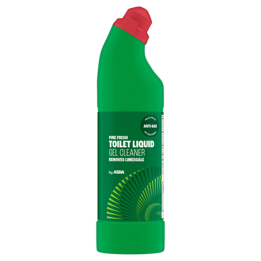 ASDA Pine Fresh Toilet Liquid Gel Cleaner 750ml - McGrocer
