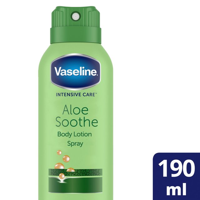 Vaseline Intensive Care Aloe Soothe Spray Moisturiser 190ml GOODS M&S