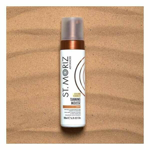 St Moriz Advanced Colour Correcting Tanning Mousse Light GOODS Superdrug