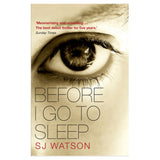 Paperback Before I Go to Sleep by S J Watson