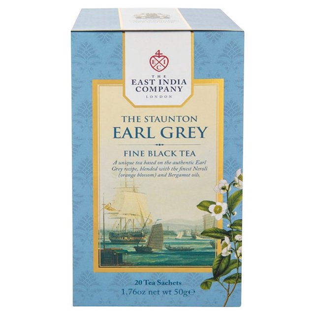 The East India Company Staunton Earl Grey Tea Sachets 20 per pack GOODS M&S
