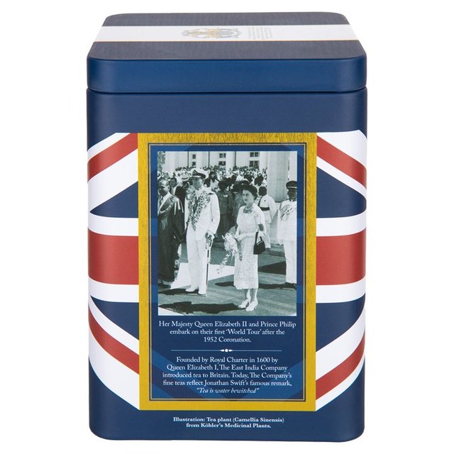 The East India Company Royal Flush Black Loose Leaf Tea Caddy 100g GOODS M&S