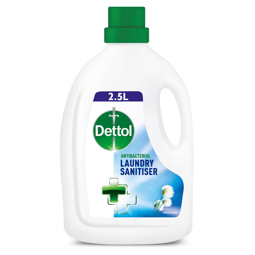 Dettol Laundry Sanitiser Antibacterial Liquid Additive Fresh Cotton - McGrocer