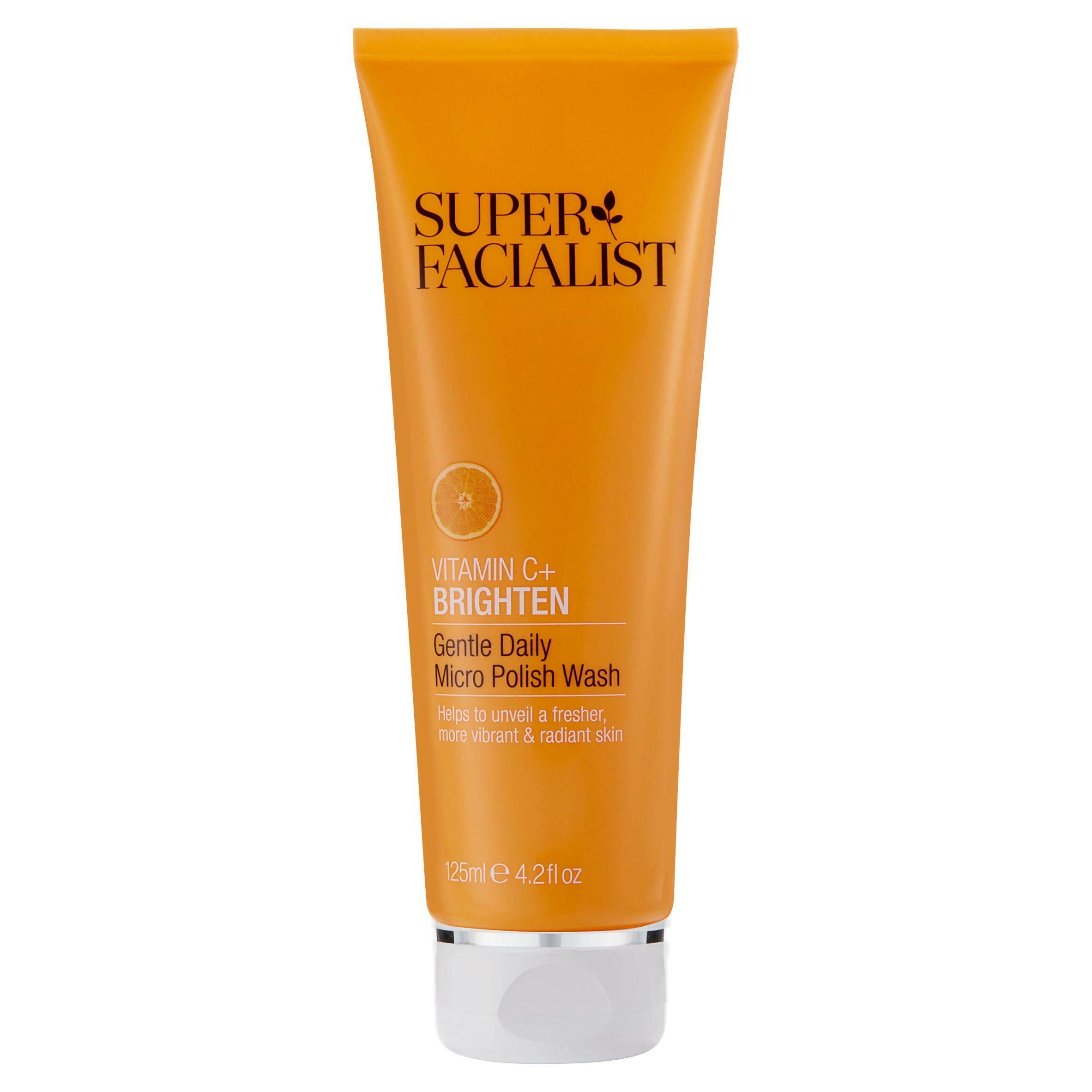 Super Facialist Gentle Daily Micro Polish Wash 125ml face & body skincare Sainsburys