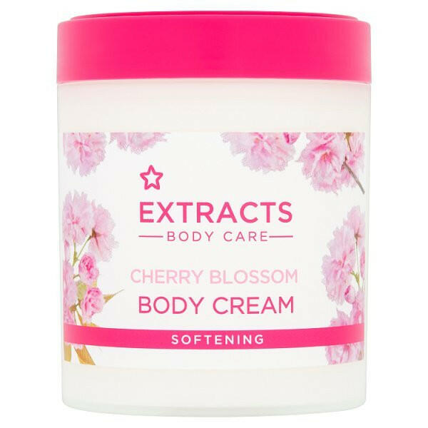 Superdrug Extracts Cherry Blossom Body Cream 475ml GOODS Superdrug