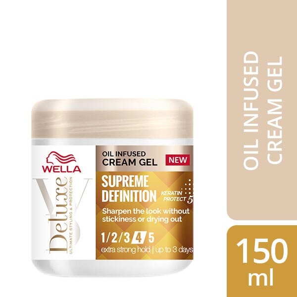 Wella deluxe Supreme Definiton Oil Infused Cream Gel 150ml GOODS Superdrug