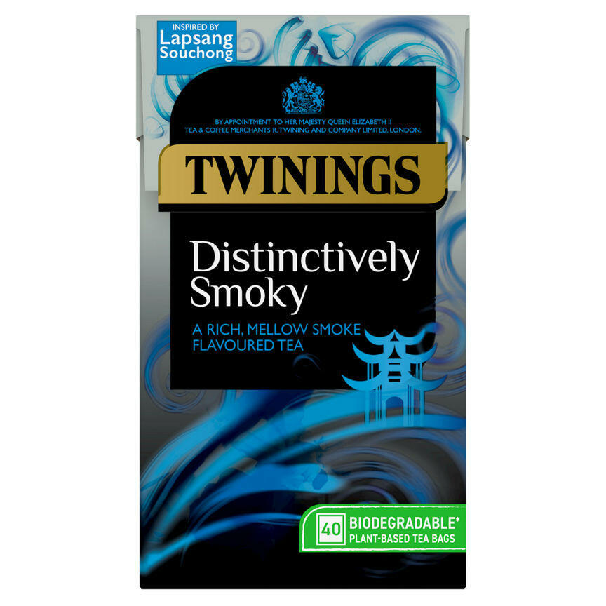 Twinings Distinctively Smoky 40 Plant-Based Tea Bags GOODS ASDA