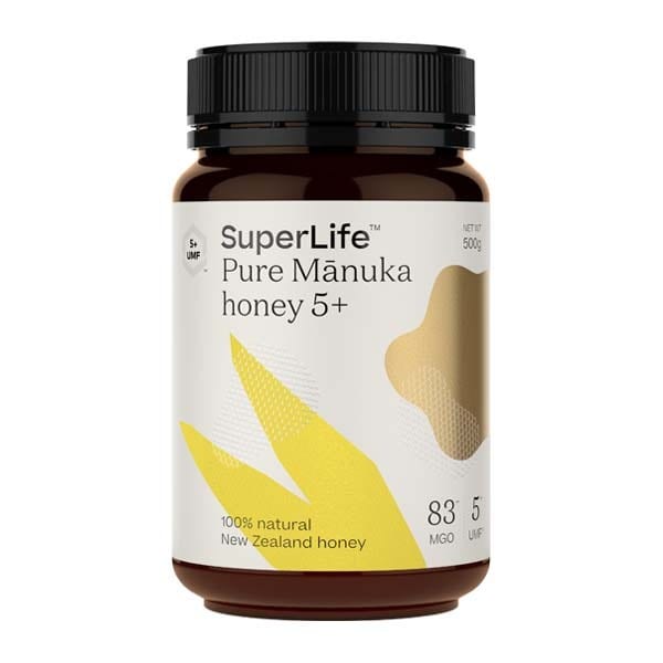 SuperLife Pure Manuka Honey 5+ MGO 83+ 500g GOODS Superdrug