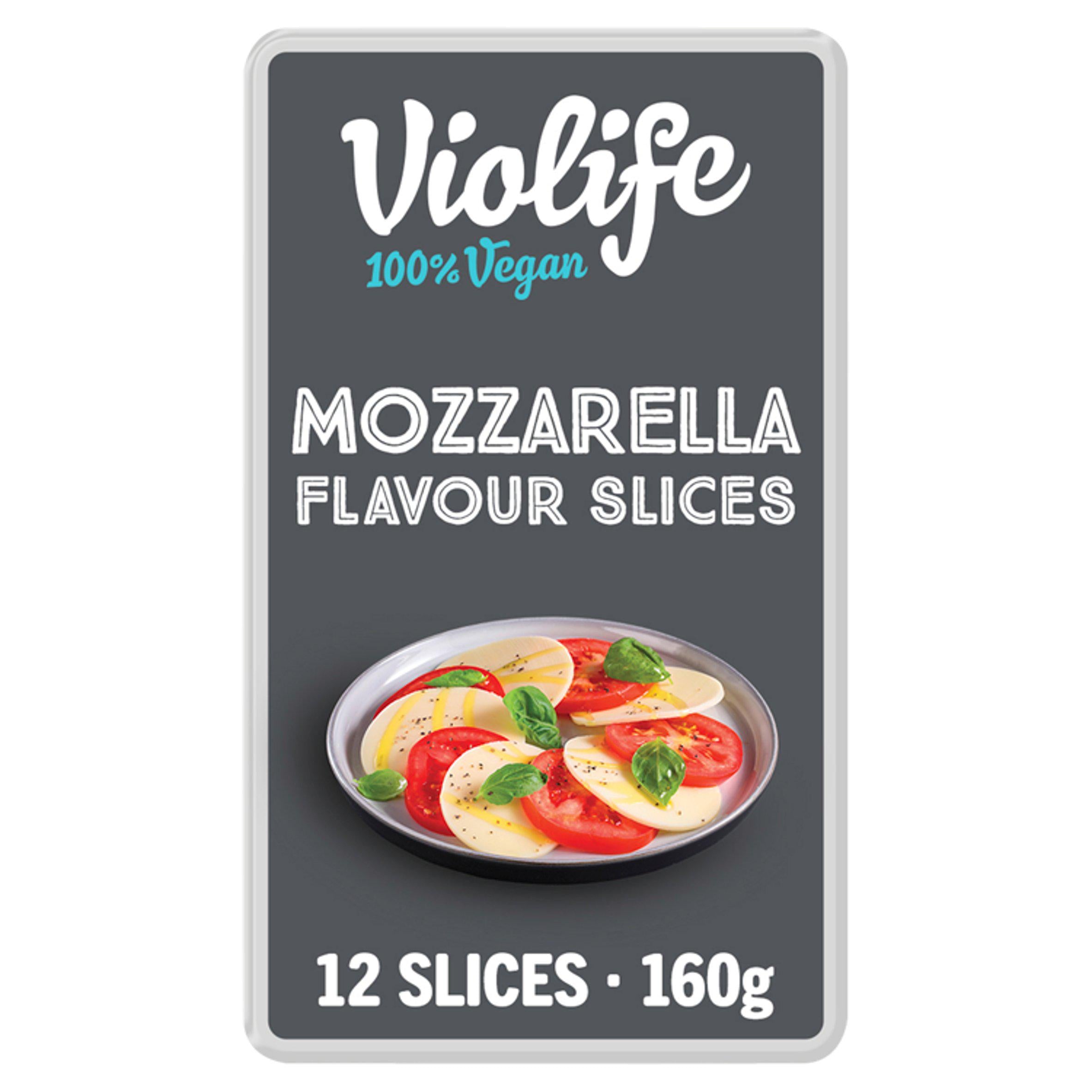 Violife Mozzarella Flavour Slices 160g GOODS Sainsburys