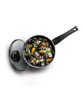 Masterclass Grey 18cm Ceramic Coated Saucepan