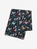 Multi Christmas Party Animals Wipe Clean Tablecloth