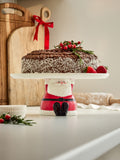 Red Santa Cake Stand