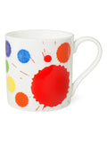 Pure Prue Set of 2 Mixed Inky Splats Mugs