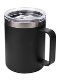 Widdop Black Harvey Makin Steel Mug 12oz