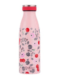 Cath Kidston Pink Cherry Stainless Steel Water Bottle 350ML