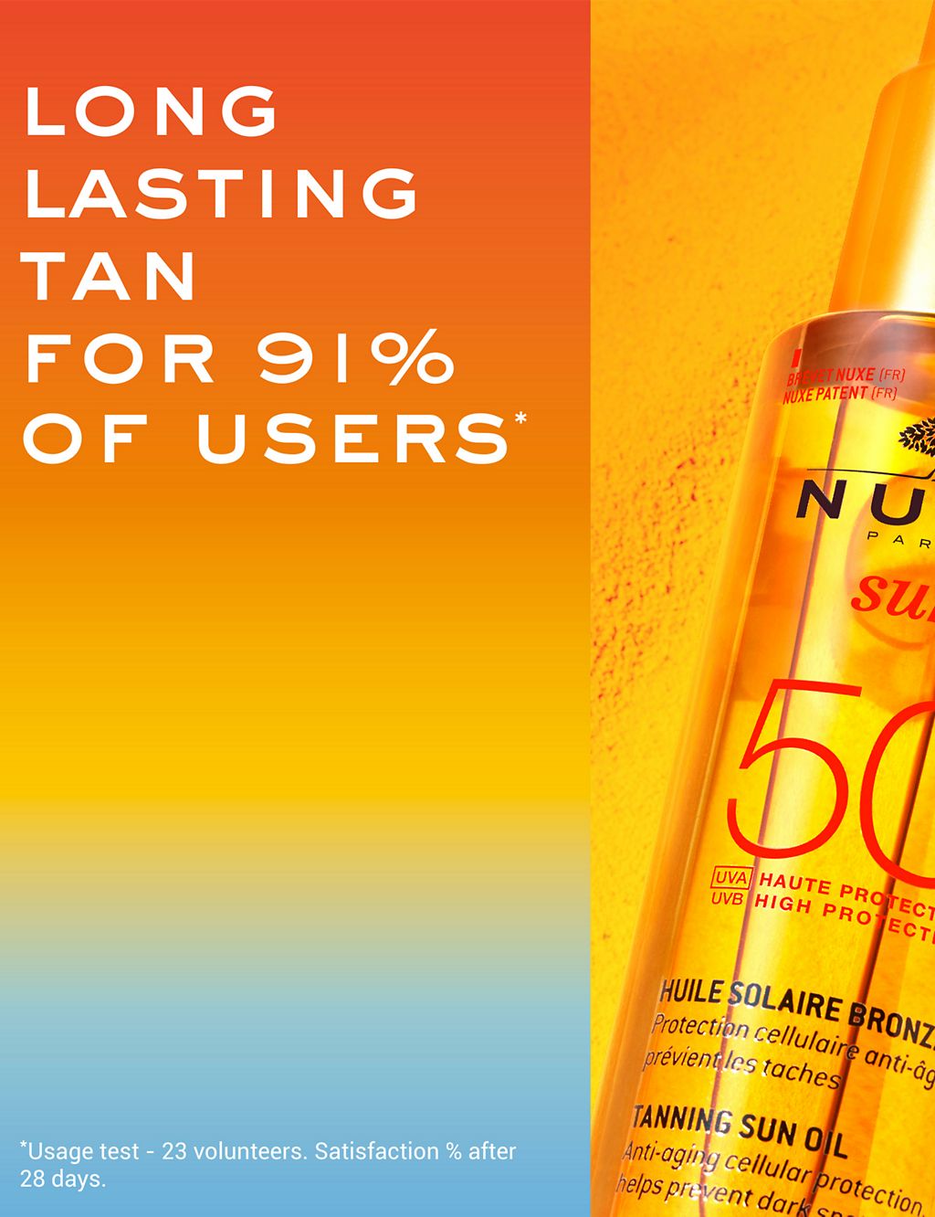 Tanning Sun Oil SPF50 High Protection Face & Body 150ml GOODS M&S