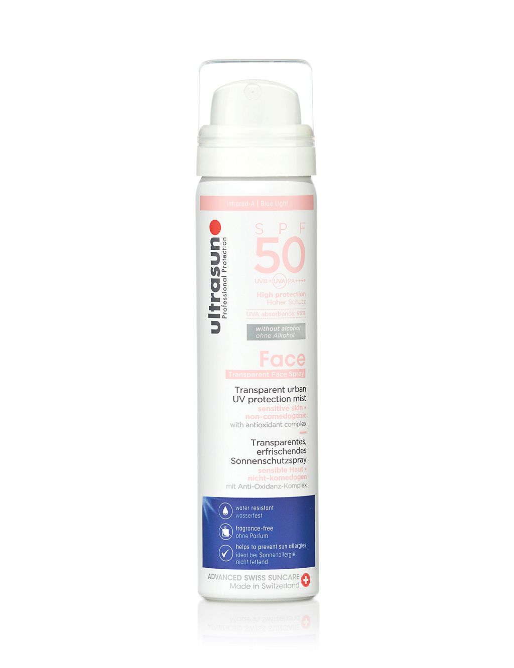 UV Face & Scalp Mist SPF 50 75ml GOODS M&S