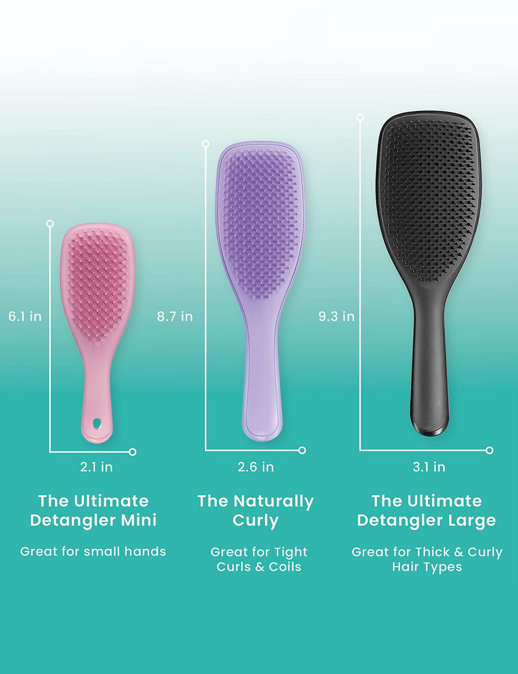 The Ultimate Detangler Naturally Curly 90g GOODS M&S