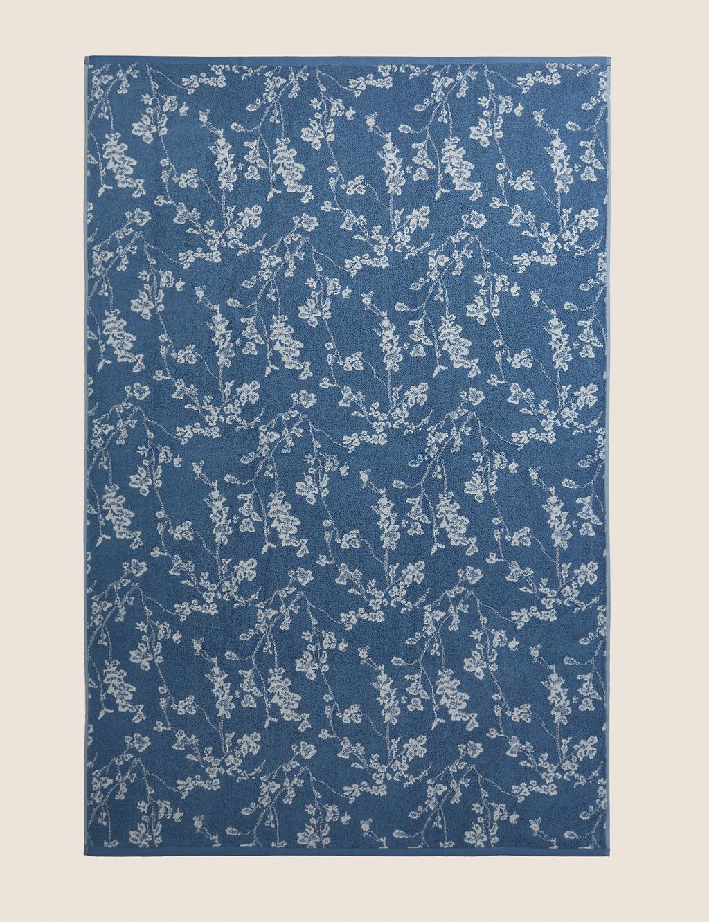 Super Soft Pure Cotton Floral Jacquard Towel GOODS M&S