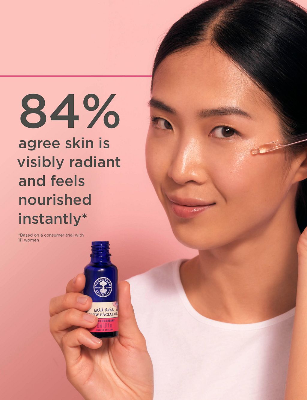 Wild Rose Glow Facial Oil 30ml GOODS M&S