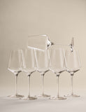 Set of 6 Classic Bordeaux Wine Glasses