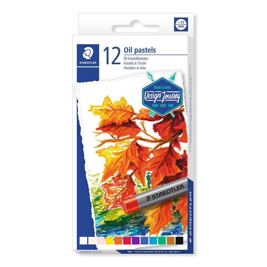 Staedtler Design Journey Oil Pastels 12pk GOODS ASDA