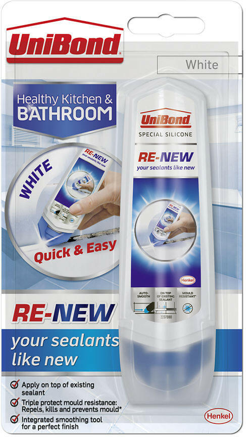 UniBond Re-New Kitchen & Bathroom Sealant 100ml GOODS ASDA