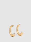Reiss Gold Anais Tone Pearl Earrings