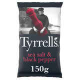 Tyrrells Sea Salt & Black Pepper Sharing Crisps 150g GOODS Sainsburys
