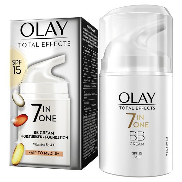 Olay Total Effects 7in1 BB Face Cream, Fair To Medium, 50ml - McGrocer