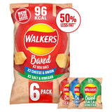 Walkers Baked Variety Multipack Crisps Snacks 6x22g GOODS Sainsburys
