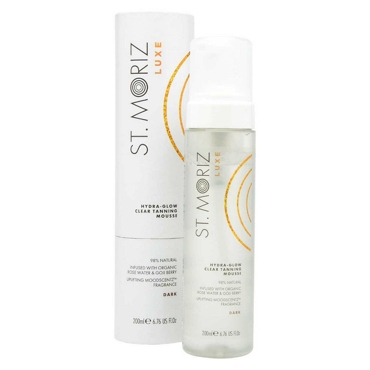 St Moriz Luxe Hydra-Glow Clear Tanning Mousse - Dark 200ml GOODS Boots