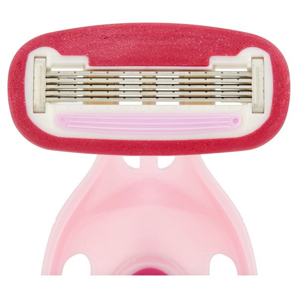 Superdrug Female 5 blade compact disposable razor x 3 GOODS Superdrug