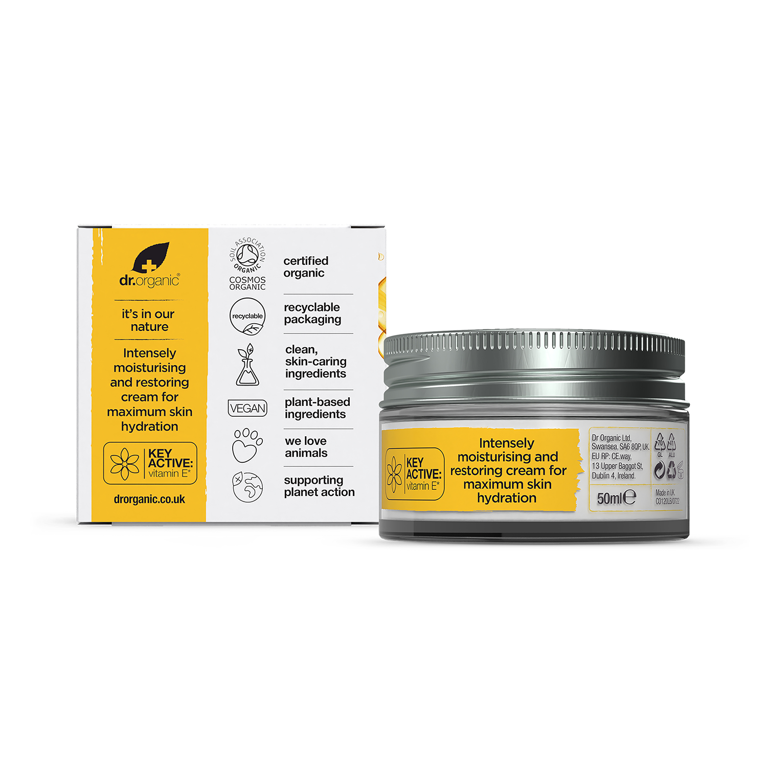 Dr Organic Moroccan Argan Oil Day Cream 50ml - 999245