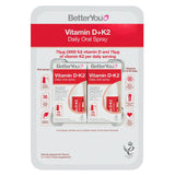 BetterYou Vitamin D + K2 Oral Spray, 2 x 12ml - McGrocer