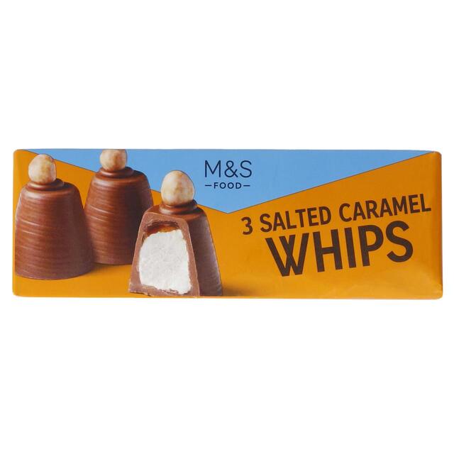 M&S 3 Salted Caramel Whips 85g - McGrocer