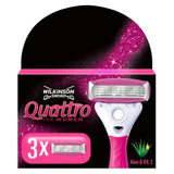 Wilkinson Sword Quattro for Women Razor Blades x3 GOODS Boots