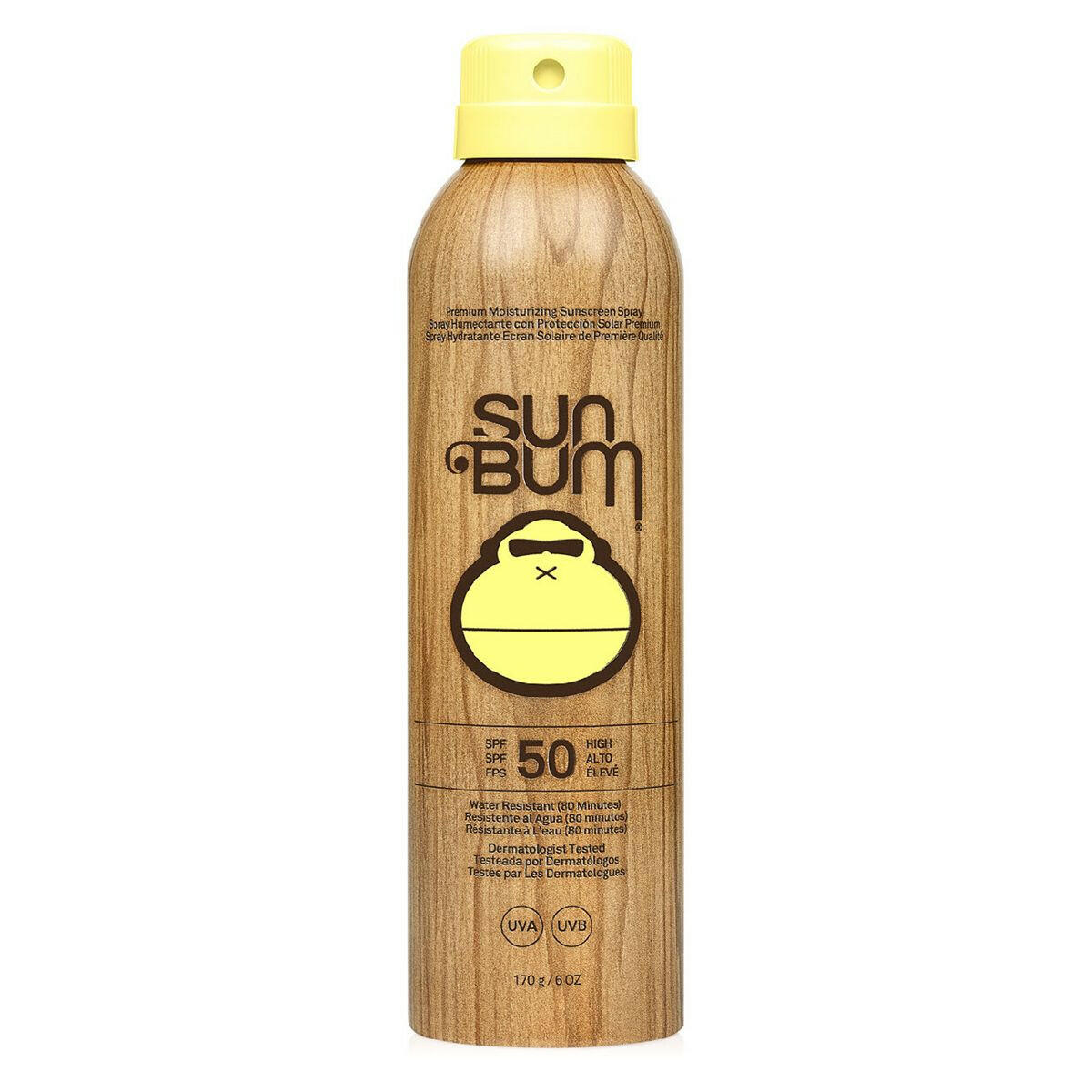 Sun Bum Original Moisturizing Sun Cream Spray SPF 50 Vegan Cruelty Free 170g GOODS Boots