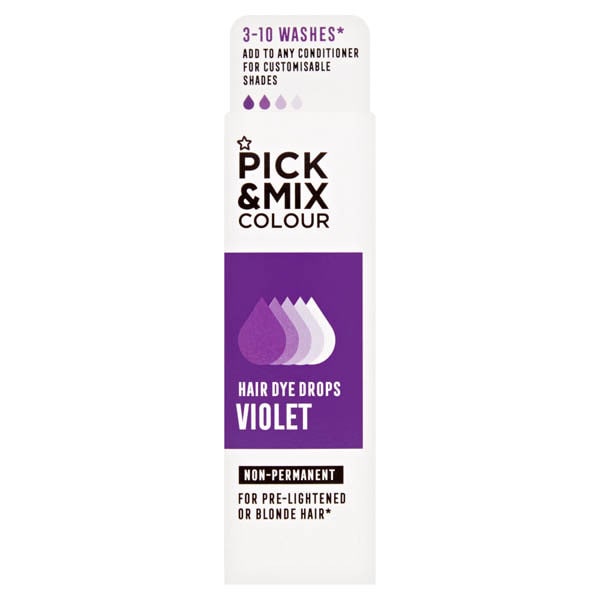 Superdrug Pick & Mix Violet Colour Drop GOODS Superdrug