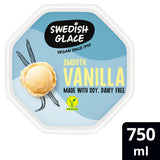 Swedish Glace Vanilla Dairy Free Vegan Ice Cream Tub Dessert 750ml GOODS Sainsburys