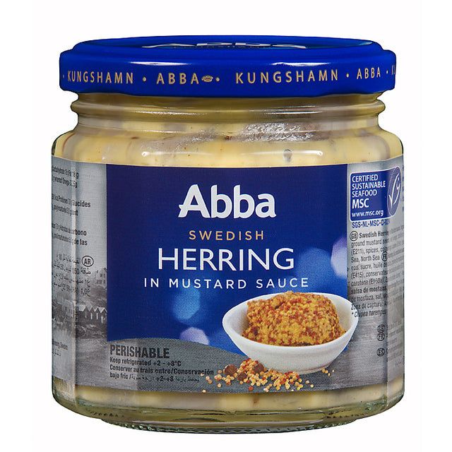Abba MSC Senapssill Herring in Mustard Sauce 230g - McGrocer
