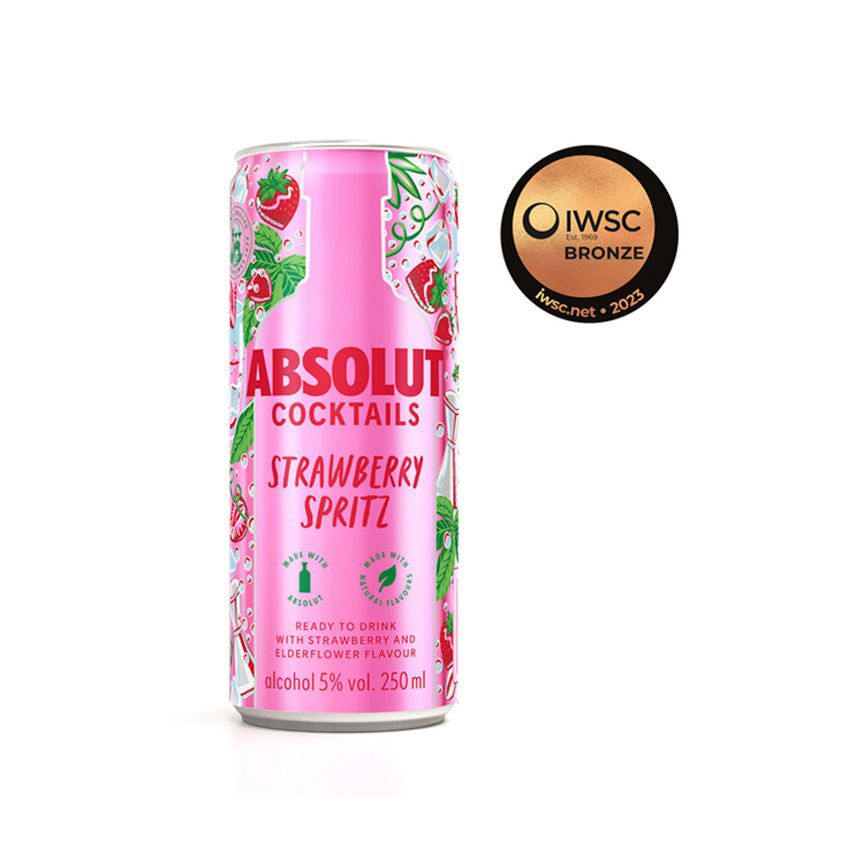 Absolut Cocktails Strawberry Spritz - McGrocer