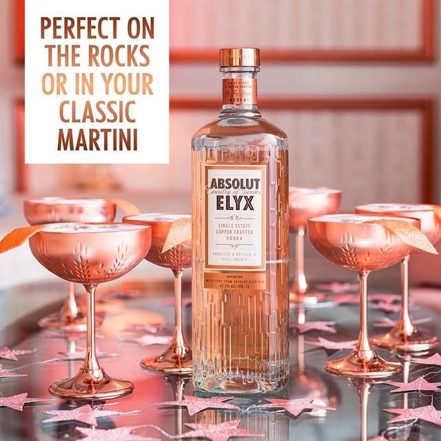 Absolut Elyx Single Estate Premium Swedish Vodka   70cl - McGrocer