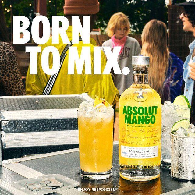 Absolut Mango Flavoured Swedish Vodka   70cl - McGrocer