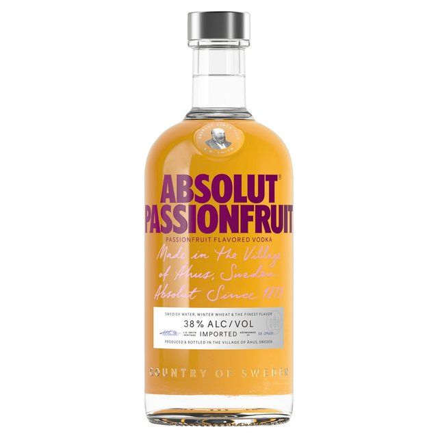 Absolut Passionfruit Flavoured Swedish Vodka   70cl - McGrocer