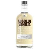 Absolut Vanilia Vanilla Flavoured Swedish Vodka 70cl - McGrocer