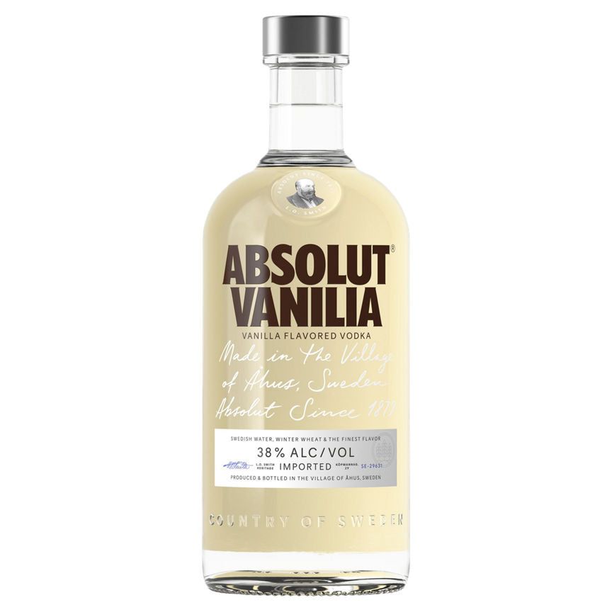 Absolut Vanilla Flavoured Swedish Vodka - McGrocer